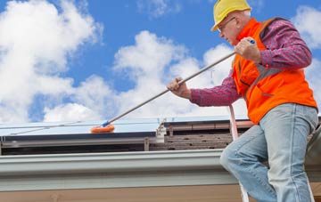 Little Langford soft wash roof cleaning